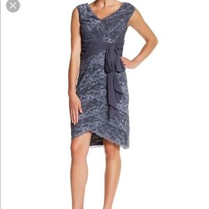 Nwt Marina sleeveless black dress